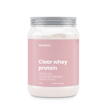 Протеїн Clear Whey 500 г манго - маракуйя - GymBeam BeastPink