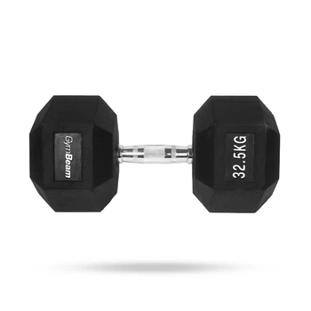 Гексагональна гантель білий 32.5 kg - GymBeam Accessories