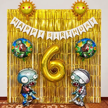 Фотозона Из Шаров Растения Против Зомби Plants vs.Zombies ( 7 шаров)