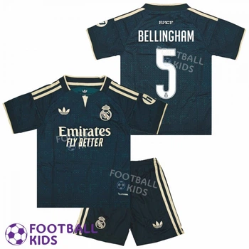 Футбольная форма для детей Real Madrid BELLINGHAM 5 Реал Мадрид Away 2027 125 см - 135 см (set4898-139526-4)