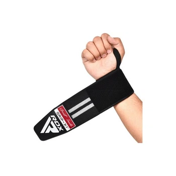 Бинт для спорта RDX WR11 Gym Wrist Wrap Black/White (WAH-WR11BW) RDX WAH-WR11BW 1080210