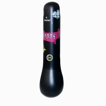 Детская надувная боксерская груша 1.2м Black