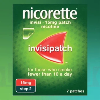Пластырь NicoretteSkin для лечения никотиновой зависимости 15 мг, 7 шт