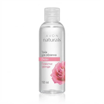 Тонік для обличчя Avon naturals «Пелюстки троянди. Сяйво» 150 мл Rose Petals Radiance Face Toner