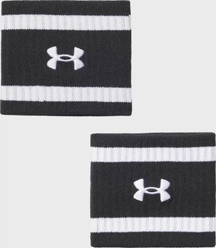 Напульсники UA LW Terry WB черный, белый Уни One Size