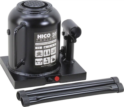 Гидравлический домкрат 20 т, 2-шток (Hico) (высота подъема 170–420 мм) (DZW021)