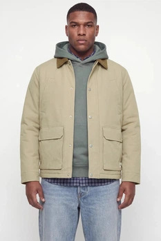Куртка з вельветовим коміром Jack&Jones бежева 5XL (100387-beige-13428)