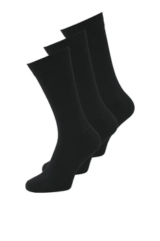 Шкарпетки Rafael 3 пары Jack&Jones чорні 47–50 (uw-005-black-3361)