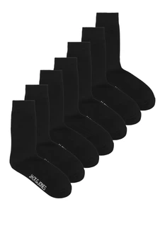 Шкарпетки спортивні Rafael 7 пар Jack&Jones чорні 47–50 (uw-004-black-3355)