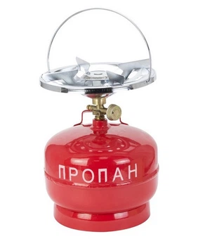 Газовий балон на 5 літрів із туристичним пальником