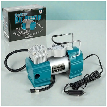 Автокомпрессор 12V 35л мин для шин с LED подсветкой модель ASR8046 SQ-28893