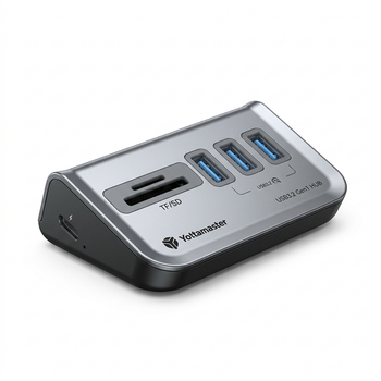 Хаб USB Yottamaster USB 3.2 4-портовий, Type-C, для ПК, кабель 0.5 м