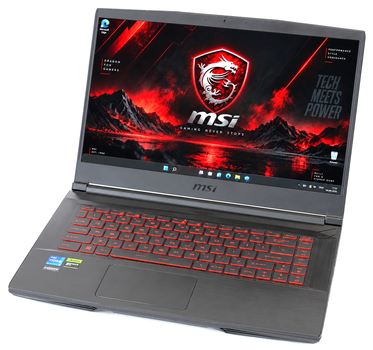 Ноутбук MSI Thin GF63 Core i5-12450H RTX 2050 4GB 16GB DDR4 NVMe SSD 512GB+HDD 1TB 15.6" FHD 144Hz Чорний Б/У