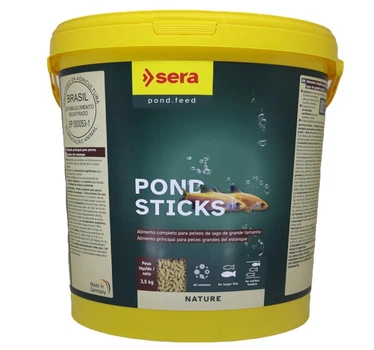 Корм для прудовых рыб Sera Pond Sticks — 21 л (3,5 кг)