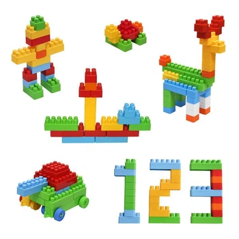 Дитячий конструктор з великими деталями Tigres Mini Blocks 39982 на 150 елементів