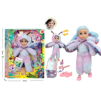 Ароматизированная кукла Starry Sky в костюме бабочки арт. SK218D (серия Cheer Up Doll «Butterfly», 30 см, в коробке 34×25×7 см)