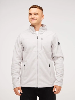 Толстовка флісова однотонна чоловіча High MB85029 3XL Світло-сірий shop (2000999661198)