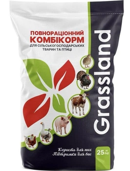 Комбикорм Grassland для бройлеров Старт СП 21% от 1 до 14 дня