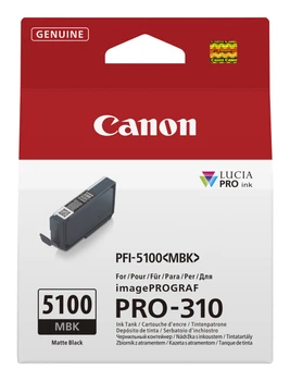 Wkład atramentowy Canon PFI-5100 MBK matowy czarny (6951C001)