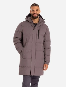 Куртка зимова довга чоловіча Trespass CLIPSTER MAJKCATR0044 XL Mid Grey (5045279576240)