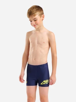 Детские плавки-шорты для мальчика Arena Lettering Swim Short 010864-700 116 см Синие (3468337759959)