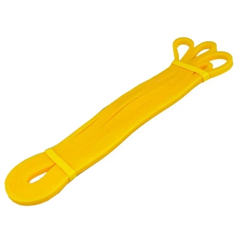 Гумова петля для фітнесу EasyFit EF-2654-1 Жовта 1-6 кг
