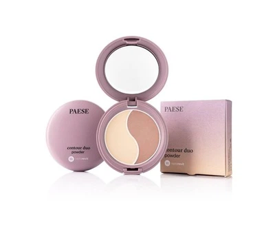 PAESE NANOREVIT Countor Duo Контурна палітра powder-bronzer 2в1 (200)