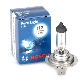 Автолампа BOSCH H7 55W 12V PX26d Pure Light ( 1 987 302 071 )