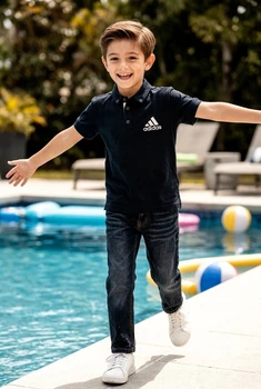 Футболка-поло Adidas для хлопчика Kiddo розмір 140 (KIDDO-266215B1212C486C95E7BF56C424ACF5)