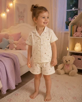 Пижама Star Dreams Kiddo молочный 116 см