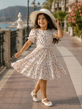 Платье Rosalie Kiddo молочный 122 см