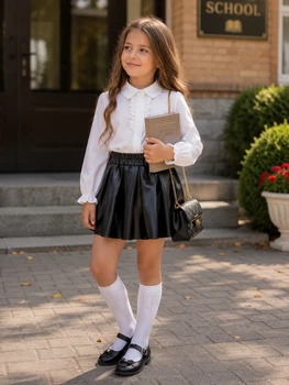 Юбка Elegant Eco Kiddo черный 134 см