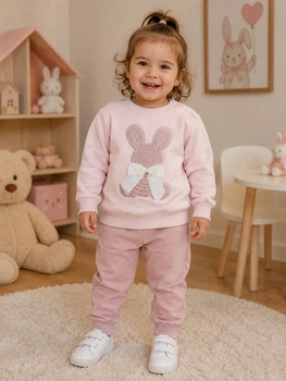 Костюм Bunny Dream Kiddo пудровый 74 см