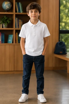 Базове поло «Classic Lacoste» Kiddo Білий розмір 110 (KIDDO-07AB74B4B26048058FF815A03030B497)