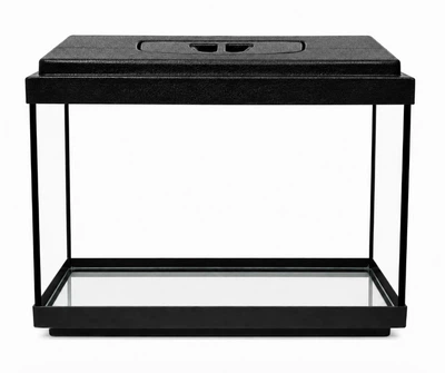 Акваріумний комплект Zoocool 3 in 1 ЕКО прямокутний (Кришка Міньйон) 800-350-600 (168л) 8мм