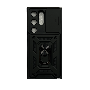 Чохол-накладка Armor Case захист камери для Samsung S22 Black