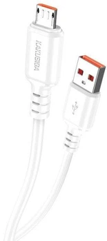 USB Кабель Kakusiga KSC-982 USB-A to Micro-USB 3A 1m White