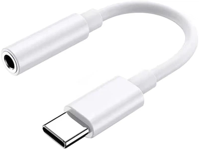 Адаптер Samsung GP-TGU023AE DAC USB-C to Mini Jack 3.5mm White (8809968821120)