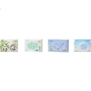 Влажные салфетки October Crystal Baby Cloud Soft, 120 листов * 6 упаковок, крем с календулой для новорожденных и младенцев.