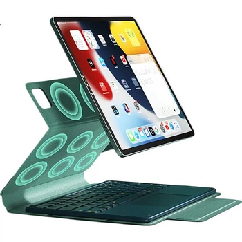Новый защитный чехол для iPad BOW Hangshi HC019, 10,9/11 дюймов, версия 18 дюймов, полностью магнитный, для планшета Apple 10,9 дюймов 2018 года, интегрированный, темно-зеленый.