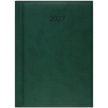 Ежедневник датированный Brunnen 2027 Стандарт Torino зеленый (73-795-38-507)