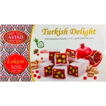 ASTAD Рахат-лукум гранат з фісташками 350 г