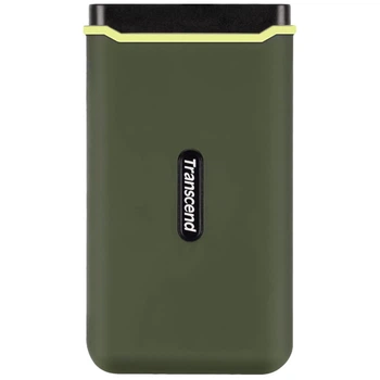 Накопичувач зовнішній SSD USB 3.1 Gen 2 Type-C 1 TB Transcend ESD380С Military Green (TS1TESD380C) ( 19969 )