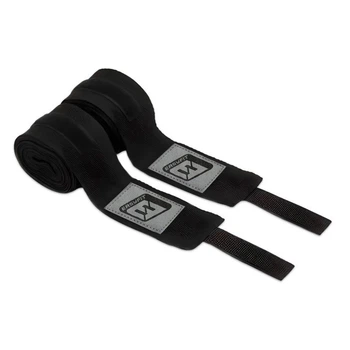 Бинти для боксу EF-0374-25-bk, Classic Wrap, чорний 2,5 м