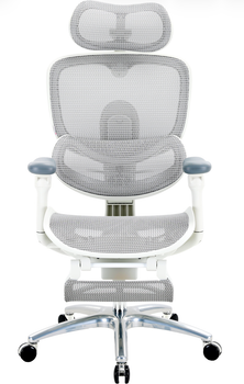 Крісло офісне ергономічне Sihoo DORO C300 LITE V2 з підніжкою White (4820216980134)