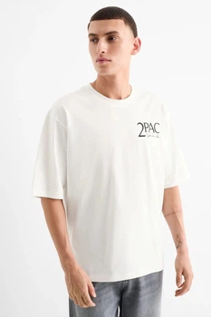 Футболка 2PAC C&A 2235975c67 XL белая (100016175)