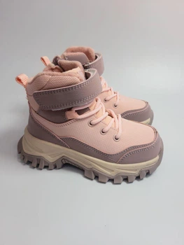 Зимние ботинки для девочки Clibee 759-5 pink розовые р.27-17,7 см