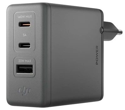 Мережевий зарядний пристрій DJI Power Charging Combo 140W GaN (CP.DY.00000232.01)