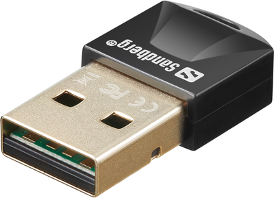 Bluetooth adapter Sandberg USB BT 5.3 Black (5705730134340)
