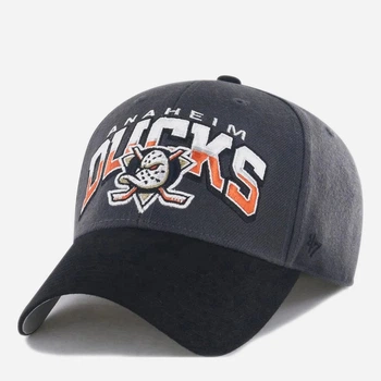Кепка 47 Brand Split Block Anaheim Ducks 15121193 One Size Темно-сіра (199841404891)